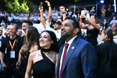 Kash Patel’s girlfriend snaps online after she is revealed as replacement performer for Trump’s state fair