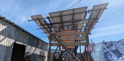 How a basic solar grant brought cheaper electricity to one shack settlement in South Africa