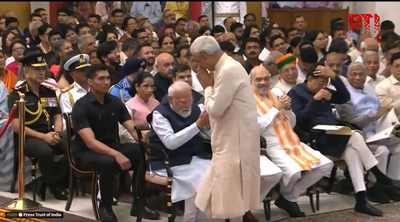 “For all those making fun, I am over 80...”: Padma Shri Anil Kumar Rastogi breaks silence on viral ‘awkward handshake’ moment with PM Modi, slams trolls over social media clip