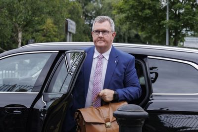 Ex-DUP leader Jeffrey Donaldson to forfeit knighthood after child sex abuse convictions
