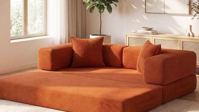 "The Firmness Is Perfect to Sit and Sleep," Say Reviewers — This 'Boneless' Sofa Bed Is the Buy for Small Living Spaces Right Now, and It's on Sale