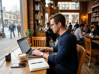 Psychology says people who work from coffee shops aren't trying to escape work: The real reason behind this habit