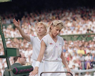 I grew up watching Chris Evert and Martina Navratilova – this tale of their friendship wrecked me