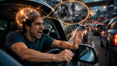 Psychology says people who honk in heavy traffic may not be impatient, they could be reacting to stress, loss of control and mental overload