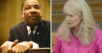 Jeers as Reform MSP invokes Martin Luther King in rant on 'anti-white racism'