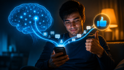 Psychology says people who always reply with a thumbs-up emoji may not be cold, they could be choosing a shortcut their brains trust