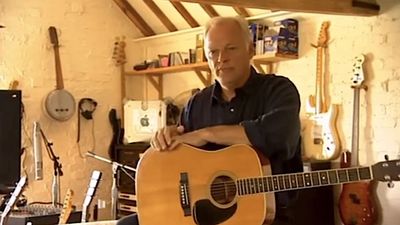 "Roger immediately said, 'What's that?' Some riffs have a little bit of magic to them, and it's obvious." Watch David Gilmour play Pink Floyd classic Wish You Were Here in his home studio, and talk about the song's creation at Abbey Road