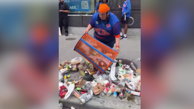 JPMorgan executive who went viral for dumping trash during Knicks parade is reportedly fired