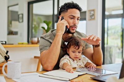 One in five fathers who work from home would resign if forced back to the office