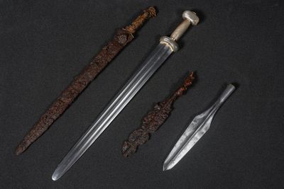 Rare treasures from a 2000-year-old Scottish warrior burial unveiled