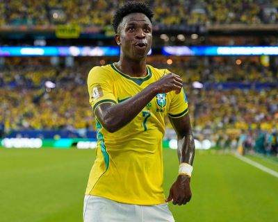 Vinícius Júnior leads Brazil’s star cast in blockbuster show against sorry Scotland