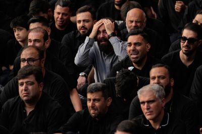 Iran and Lebanon’s Shiite Muslims mark poignant holy day of Ashfoura as war rages