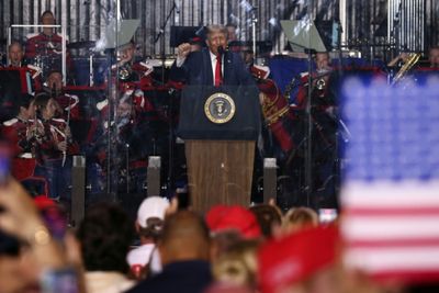 Trump opens US 250th birthday party with rally-style speech