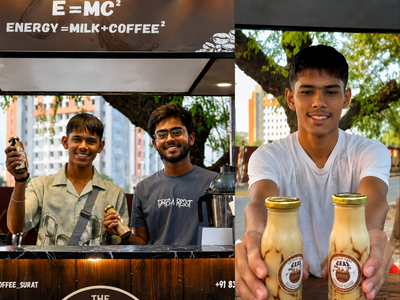 While others relaxed after class 12 boards, these Surat boys used their summer holidays to start a cold coffee business & earned nearly Rs 2 Lakh in less than 3 months