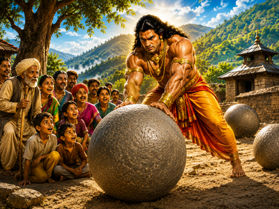 Why Thousands Believe These Stones Were Bhim's Childhood Marble?