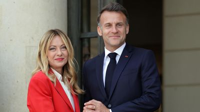 Macron hosts Meloni for Riviera talks after Italian leader's fallout with Trump