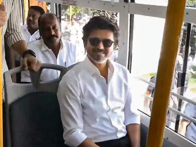 Tamil Nadu CM Vijay flags off 300 new government buses