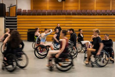 ‘Like swimming through the air’: my thrilling role in Giselle with the Royal Ballet School’s wheelchair dancers