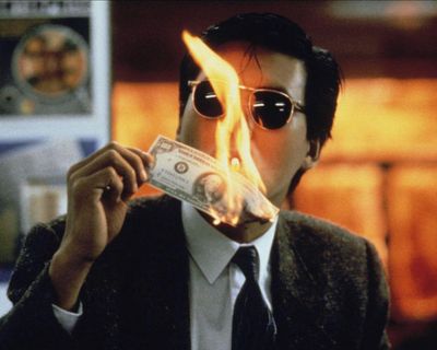 A Better Tomorrow review – firefights aplenty and unapologetic melodrama in John Woo’s blood-drizzled crime classic