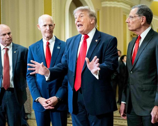 Trump to meet House speaker in attempt to break legislative gridlock – US politics live