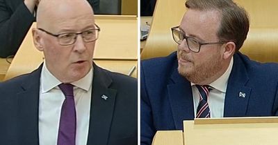 John Swinney brands Reform MSP 'disgrace' for 'trivialising Edinburgh terror attacks'