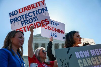 US supreme court blocks thousands of lawsuits over Roundup maker’s pesticide warning labels