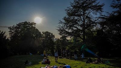 'It's like a hotel tonight': Paris park welcomes residents seeking overnight respite from the heat