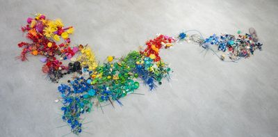How installation art can make plastic waste more tangible