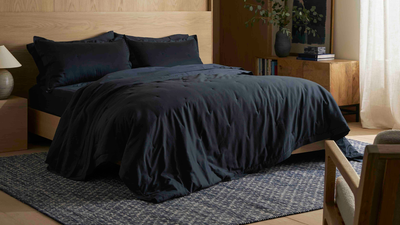 Dramatic, but Nostalgic Colors Are Trending Right Now, and Cozy Earth's Latest Bedding Release Has Both