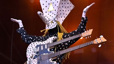 Angine De Poitrine just upgraded their main guitar-bass hybrid – could a Godin signature model be on the way?
