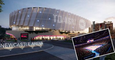 First look: Newcastle's new 12,000-seat arena unveiled today