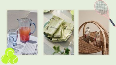 Serve up a Wimbledon-worthy picnic with these stylish yet functional outdoor dining essentials
