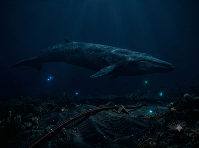 Tiny fiber-optic cables on seabed can do a lot more than you can imagine. Now, they can listen to silent whales. Here's how