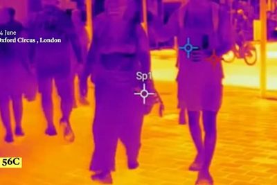Record heatwave sees London streets hit scorching 57 degrees