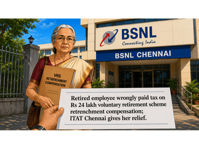 Senior citizen mistakenly paid tax on tax-free VRS compensation; wins complete relief from ITAT Chennai on this ground