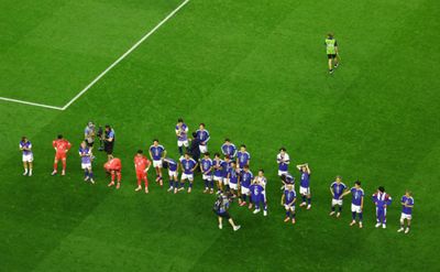 Japan draw 1-1 with Sweden to finish second in Group F