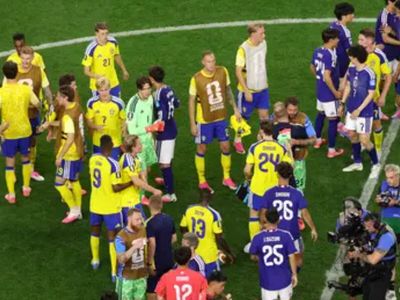 FIFA World Cup: Sweden's Elanga earns draw with Japan to keep their hopes alive