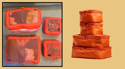 I no longer need to sit on my suitcase to shut it – these packing cubes on Amazon are revolutionary and discounted now