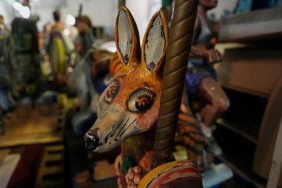 Will Red Grooms' whimsical, wonderful Tennessee Fox Trot Carousel ride again?