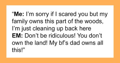 Karen Called 911 On A “Creepy” Landowner Of The Woods, And The Police Backfire Was Spectacular