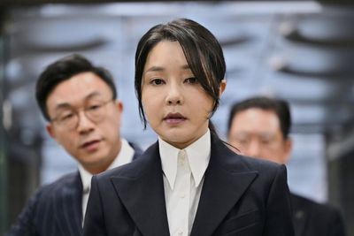 South Korean court sentences ex-first lady Kim to 7 years for taking luxury gifts tied to favors