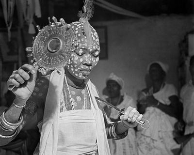Candomblé: Sacred Rhythms in Brazil review – ceremonial drumming remixed for the dancefloor