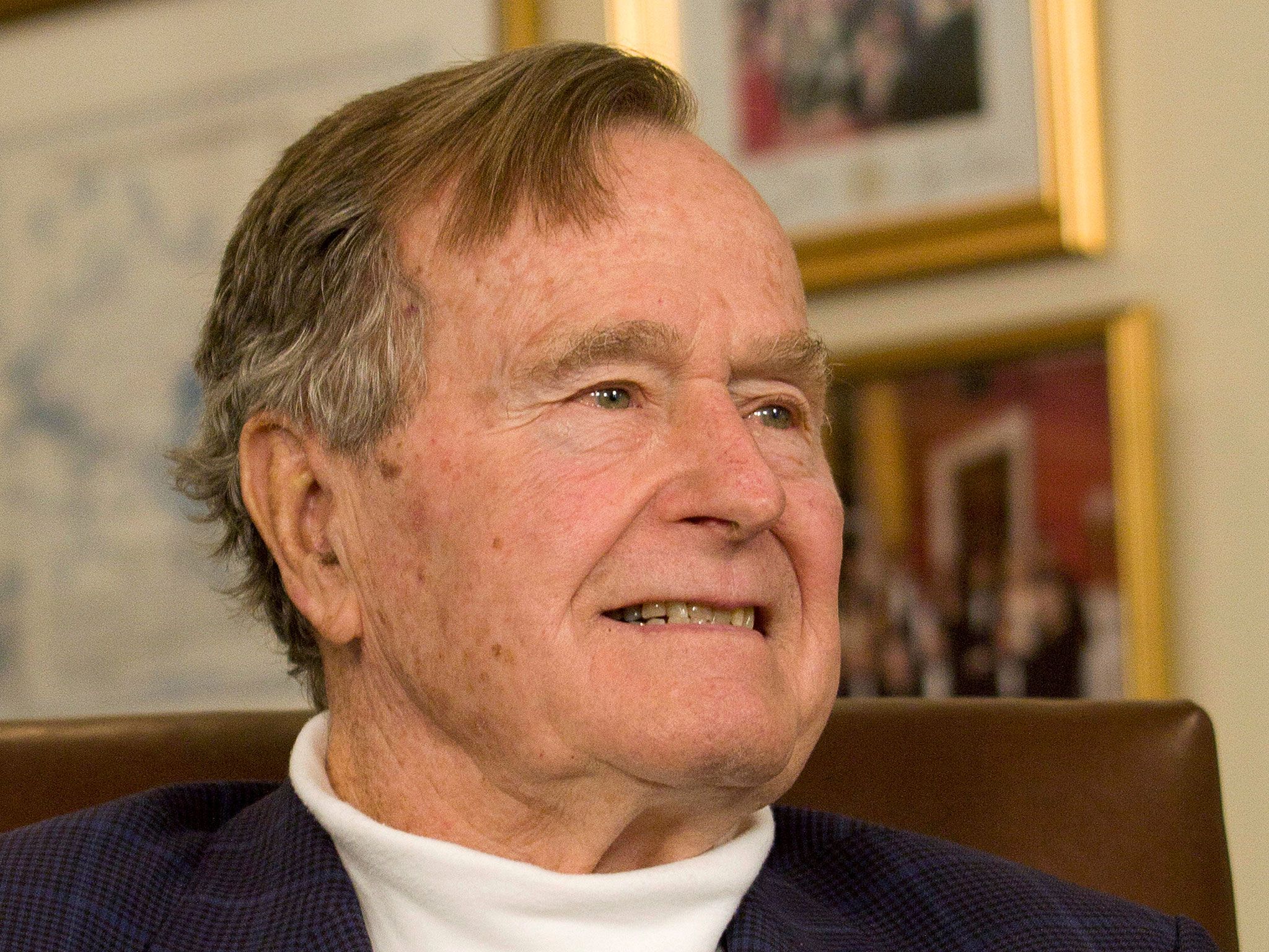 Former Us President George Hw Bush Admitted To