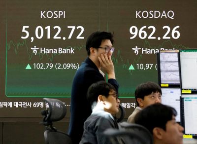 South Korea’s favourite AI stocks slide again, drag Kospi index down 8%
