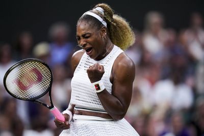When is Serena Williams playing doubles at Wimbledon with sister Venus?