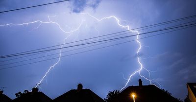 'Tremendous' thunderstorms passed over parts of Scotland last night