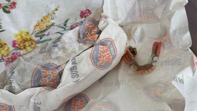 NJ man orders Jersey Mike’s cheesesteak, allegedly finds delivery driver’s dentures embedded in the sandwich: ‘Shocking and offensive’
