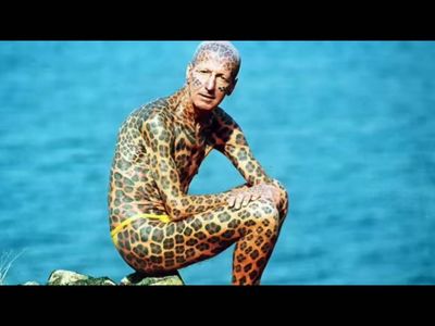 Meet Tom Leppard: World's most tattooed man who lived without electricity, running water or furniture and how ex-British Army soldier spent decades alone in a remote Scottish hut