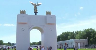 Trump's Freedom 250 Fair Opens to Sparse Crowds as Visitors Mock 'Cult-Like' Arch Display
