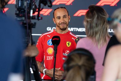Lewis Hamilton reacts after Neymar echoes Ferrari win message